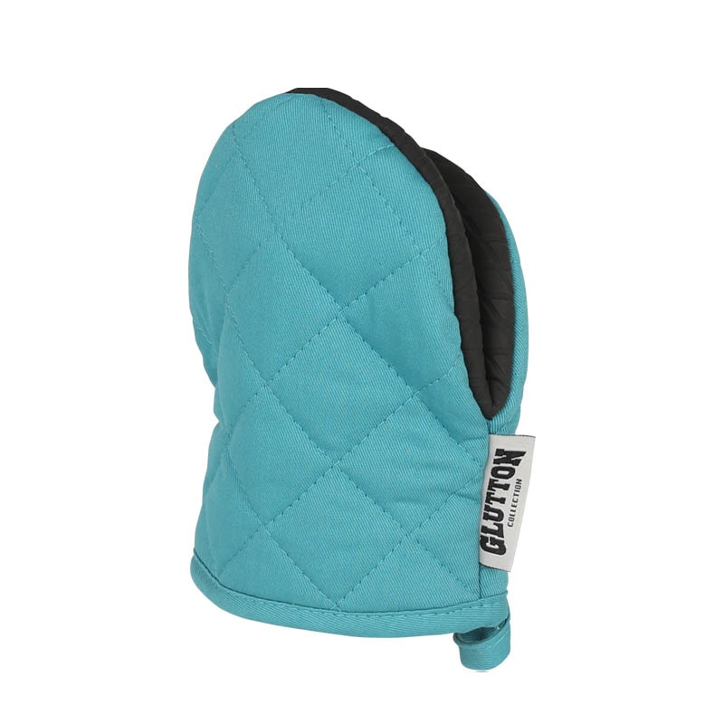 GLUTTON OVEN MITT BLUE