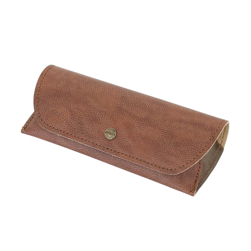 GLASSES CASE "CARAVAN" BROWN