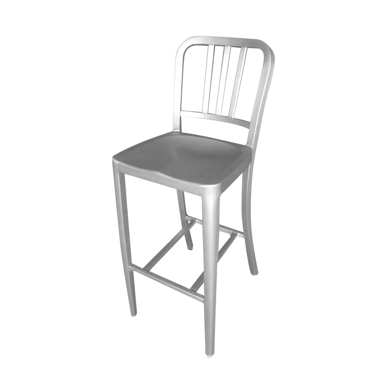 ALUMINUM BAR STOOL