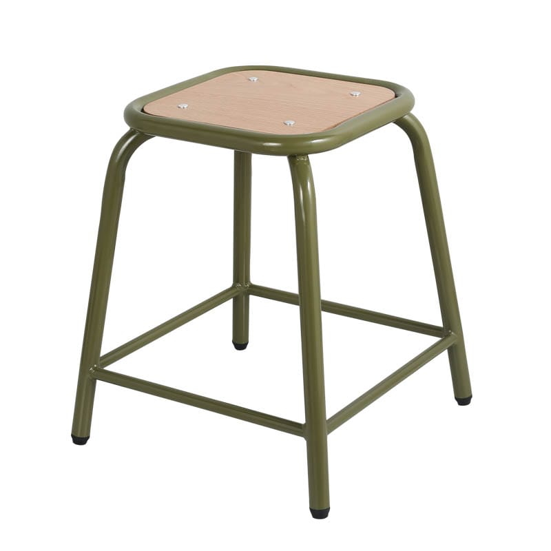 STACKING STOOL OLIVE DRAB