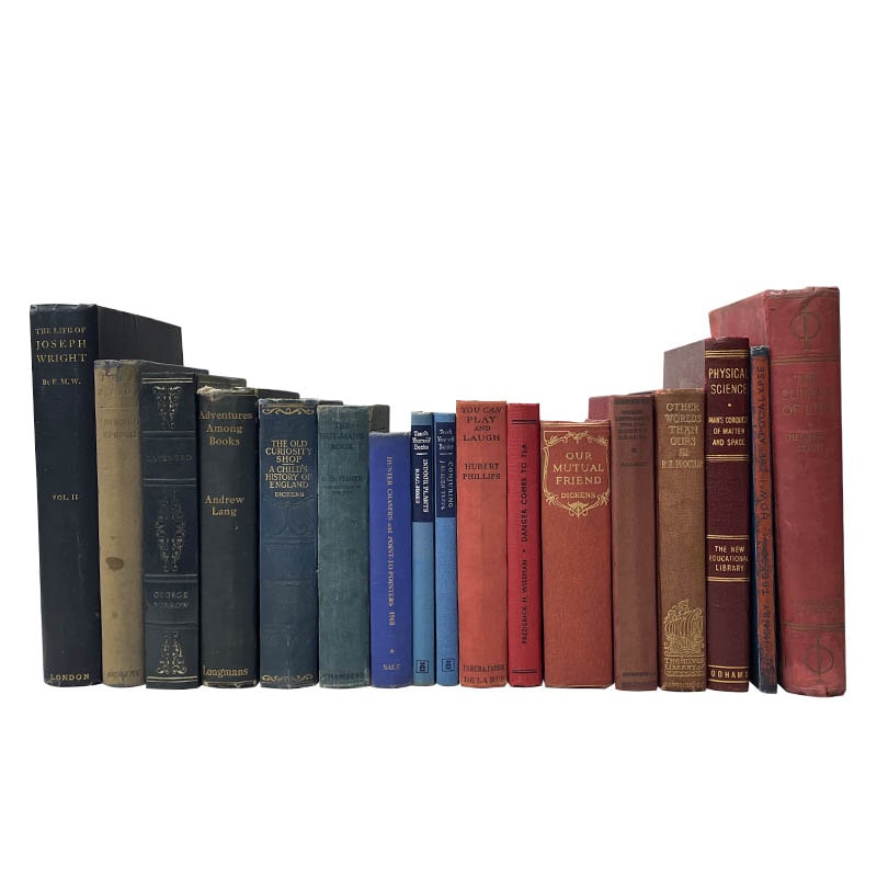 USED BOOK ASSORTED (RED,BLUE) 50cm