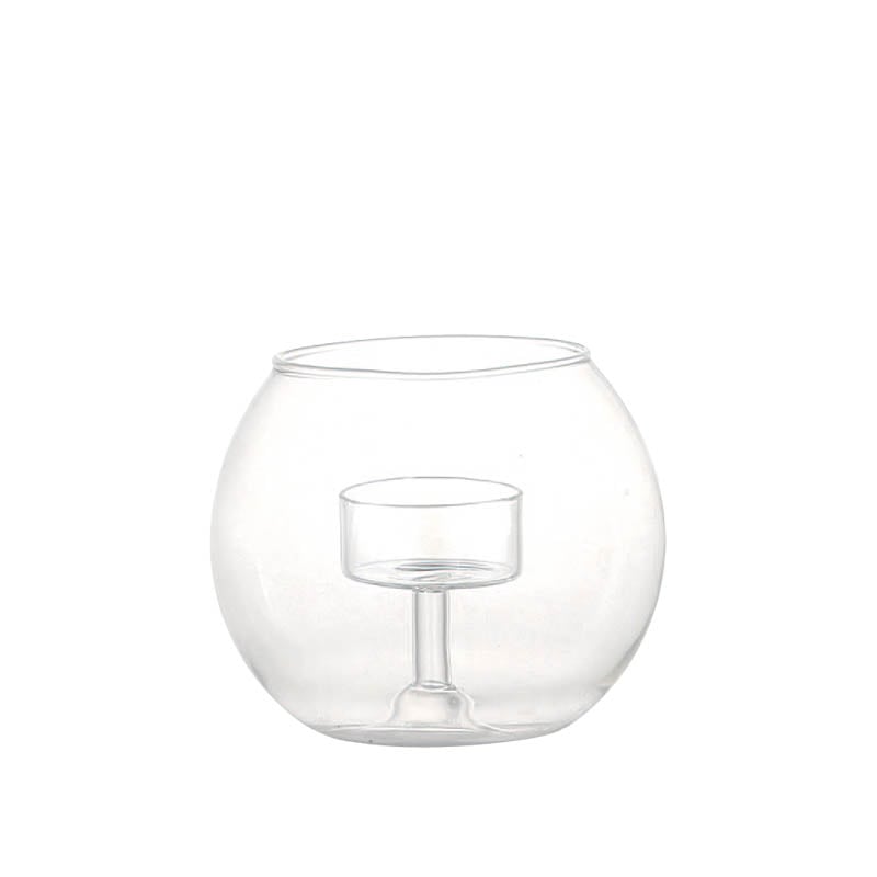 CANDLE HOLDER GLASSBALL M