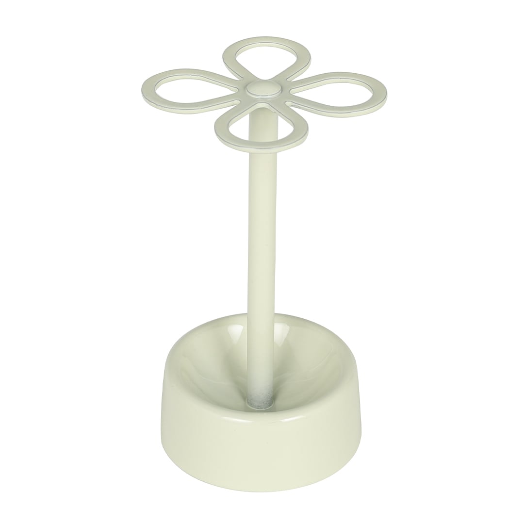 4 HOLES TOOTHBRUSH HOLDER IVORY