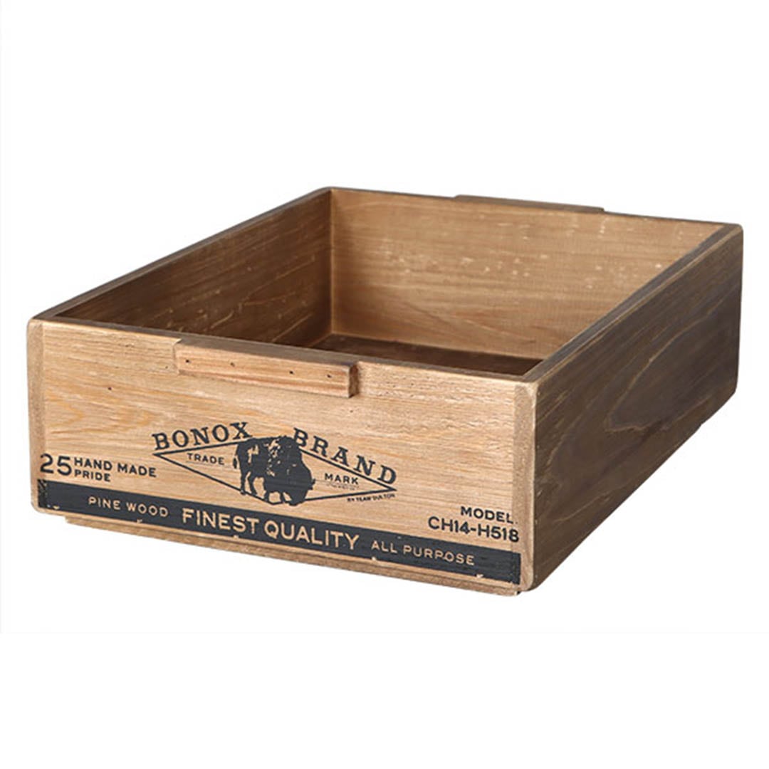 WOODEN STACKING BOX A