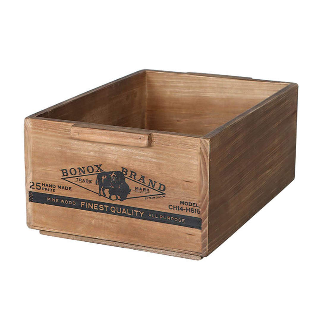 WOODEN STACKING BOX B