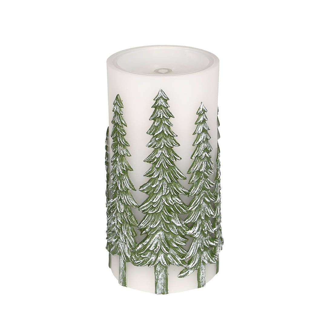 LED FOUNTAIN CANDLE TREE GREEN