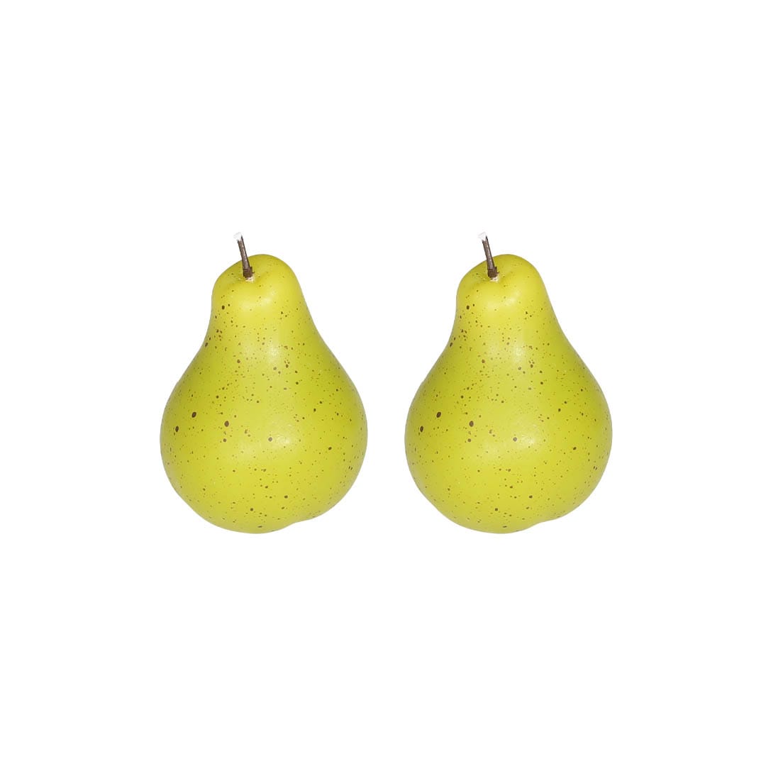 CANDLE PEAR SET OF 2