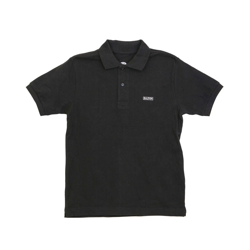 DULTON 30th-Aniv POLO-SHIRTS BLACK S