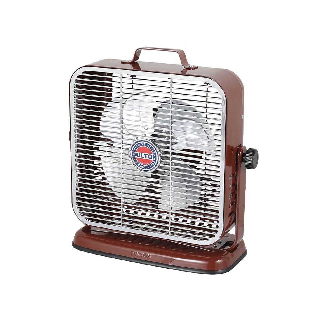 AIR CIRCULATOR BRICK BROWN/CHROME