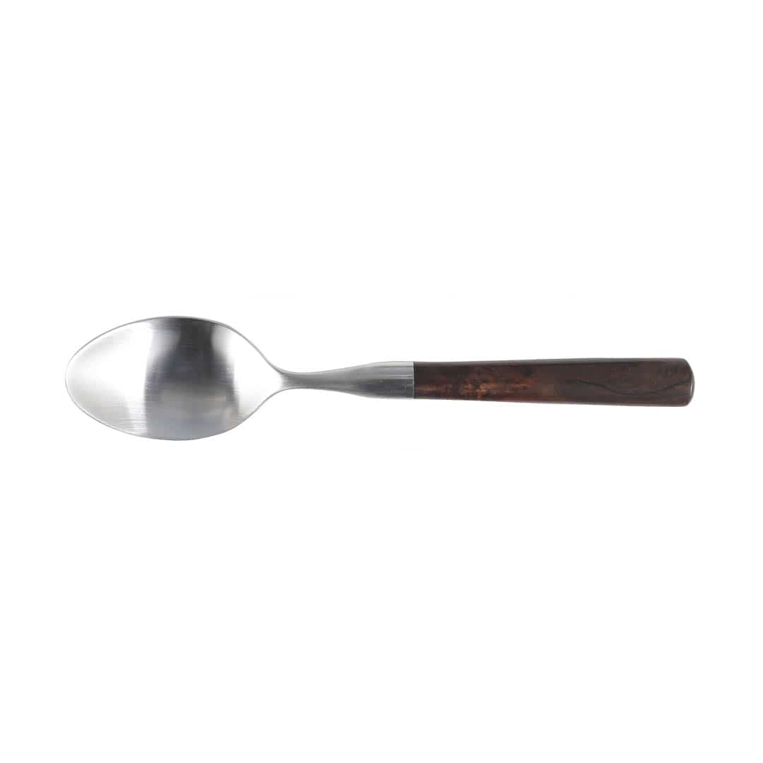 BAKELITE  BROWN DESSERT SPOON