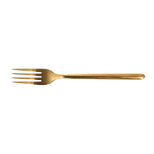 SVELTE CUTLERY MAT GOLD DINNER FORK