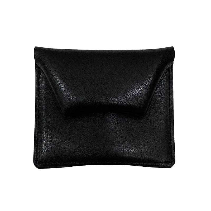 SQUARE COIN CASE BLACK