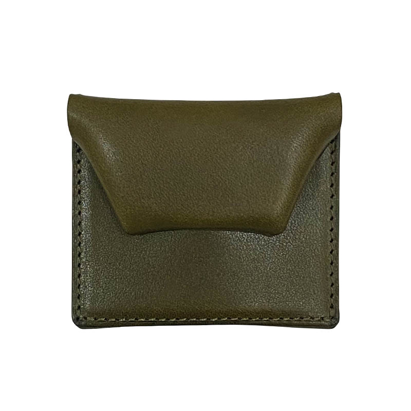 SQUARE COIN CASE GREEN