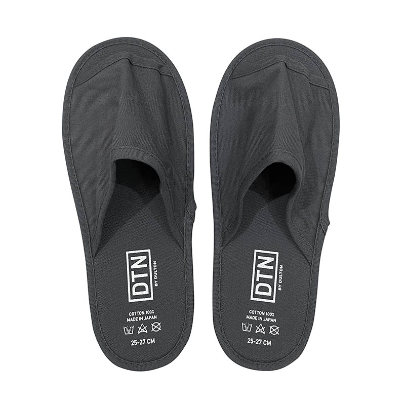 DTN COTTON SLIPPER BLACK L