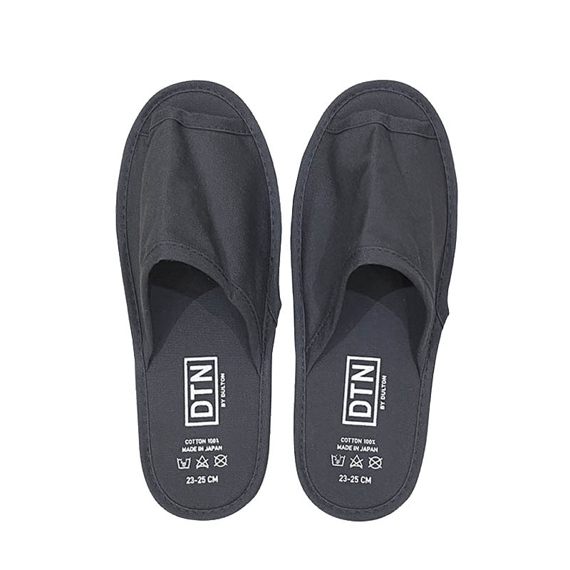 DTN COTTON SLIPPER BLACK M