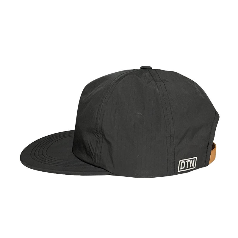 DTN NYLON RIPSTOP CAP BLACK