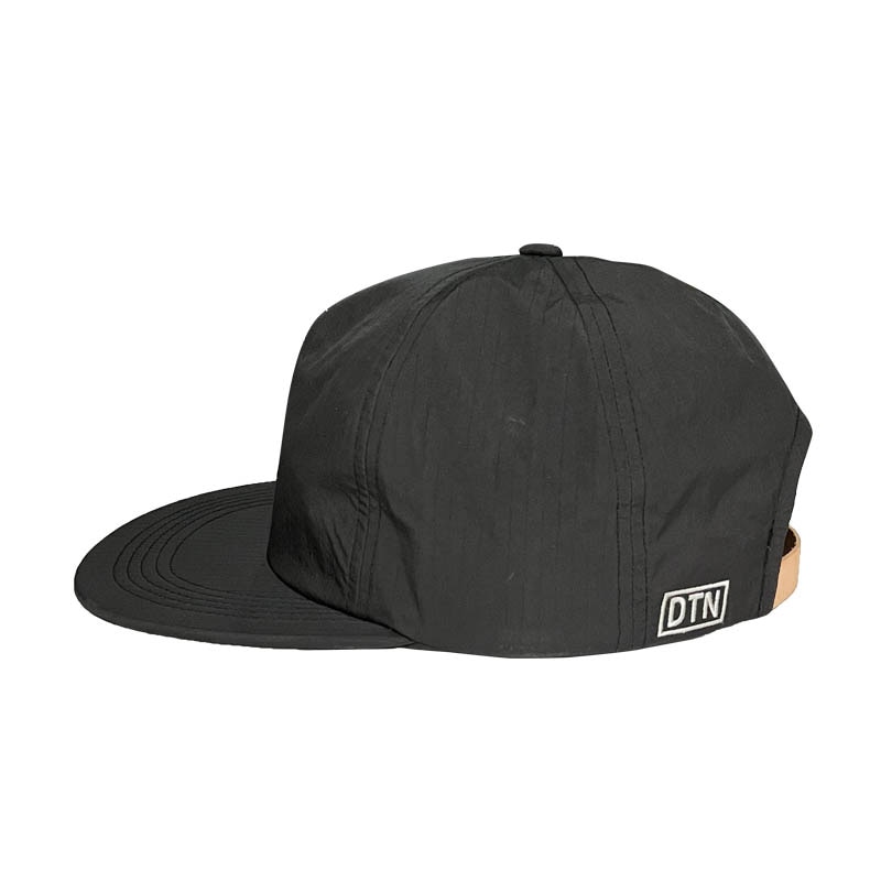 DTN NYLON RIPSTOP CAP BLACK