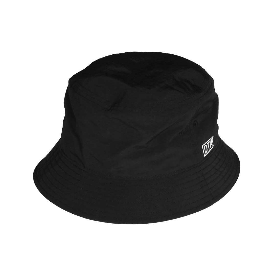 DTN NYLON RIPSTOP BUCKET HAT BLACK