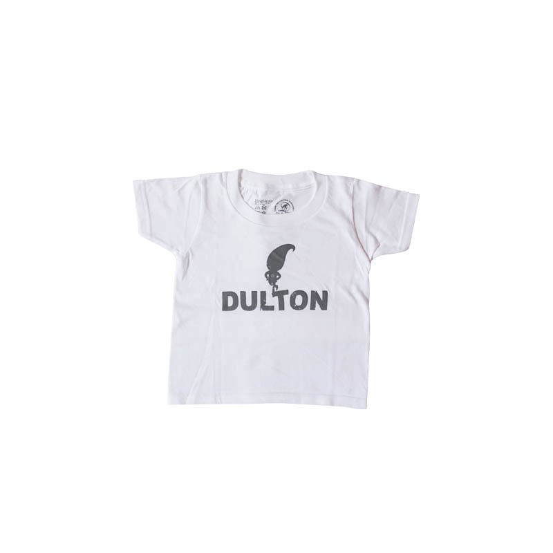 DULTON T-SHIRTS "SKIP" WT/LGY 120