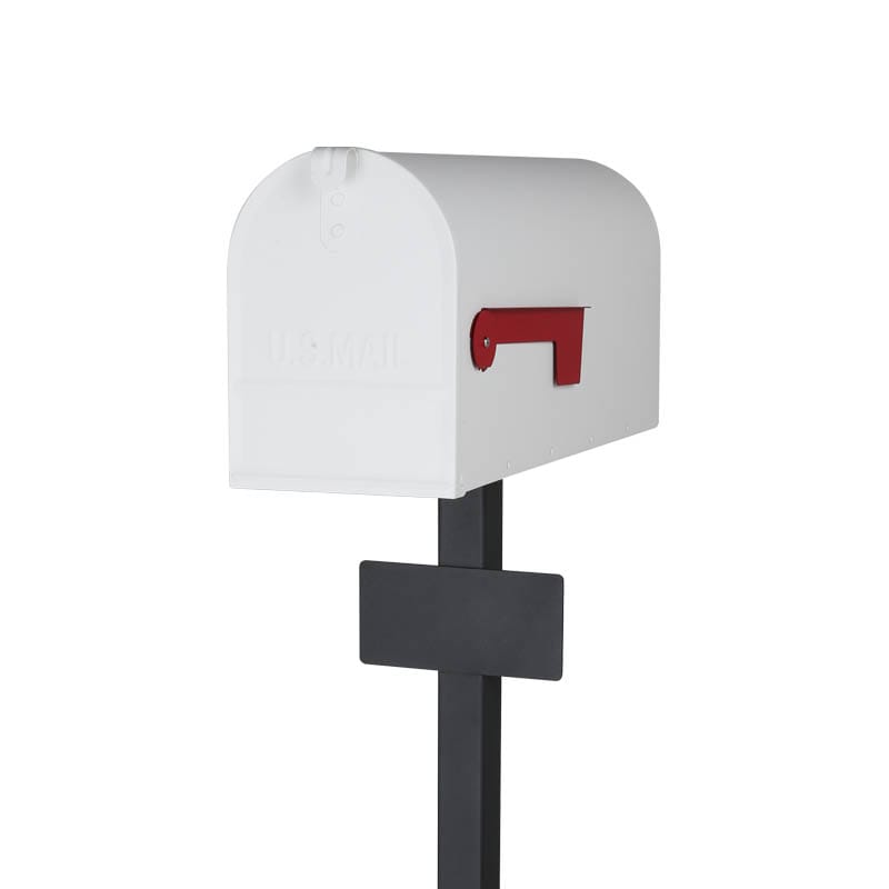 LETTER BOX WITH STAND IVORY