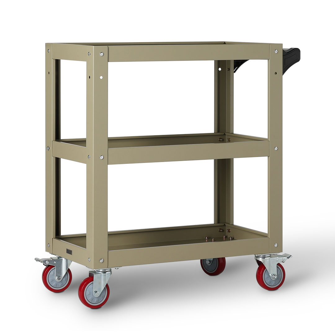 METAL TOOL CART MOSS GRAY