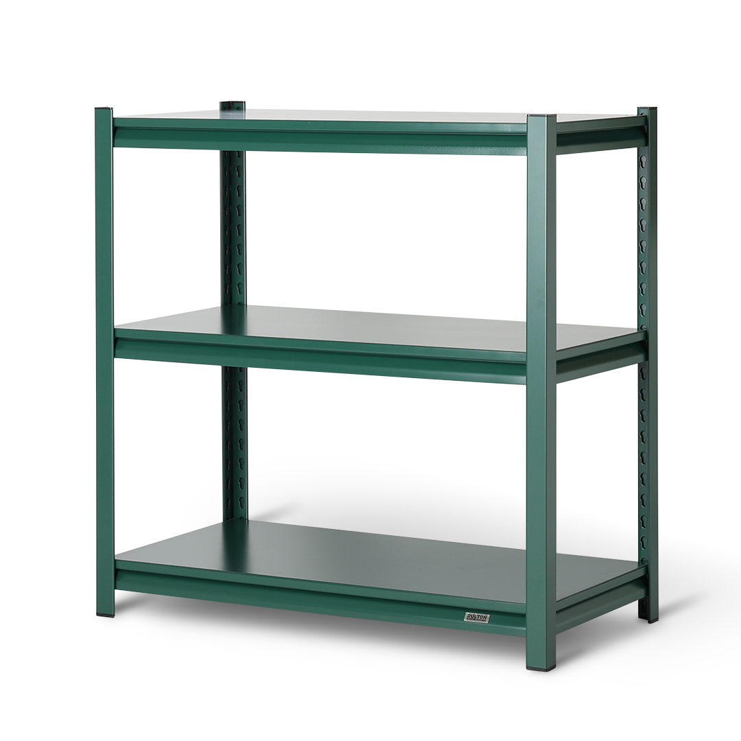STEEL SHELF 3 LAYER DARK GREEN