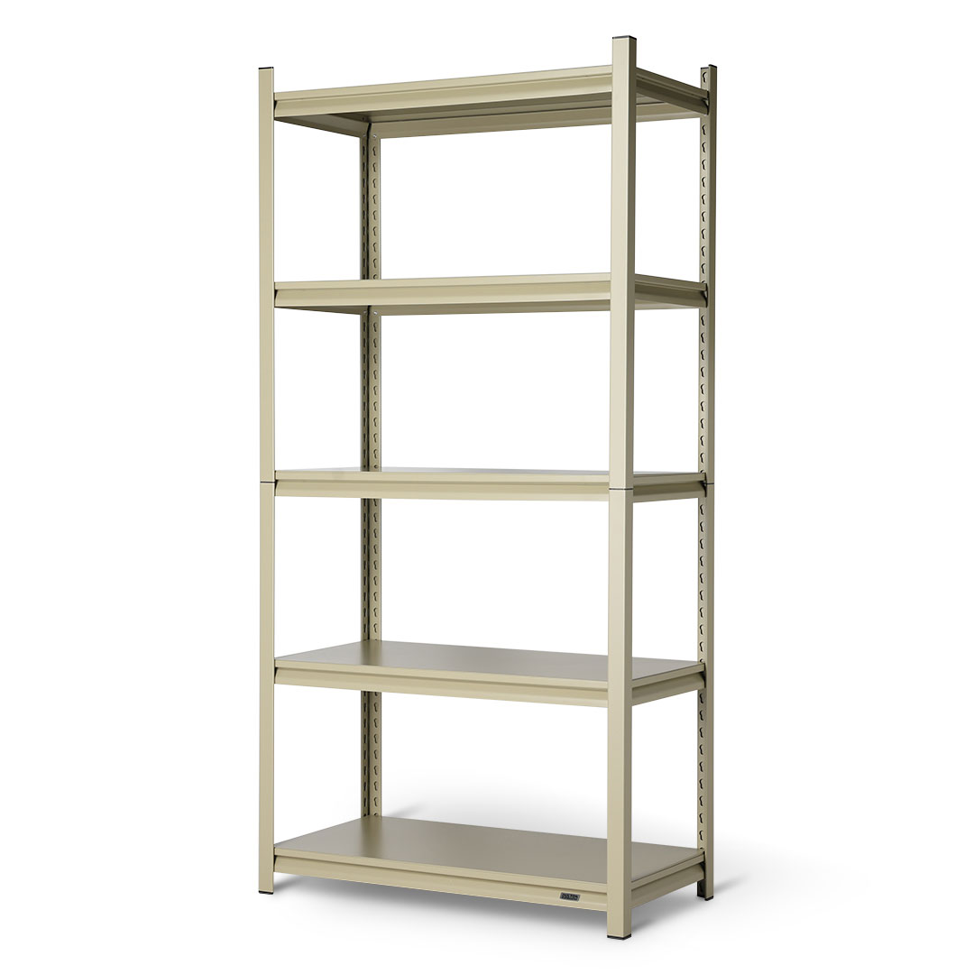 STEEL SHELF 5 LAYER MOSS GRAY