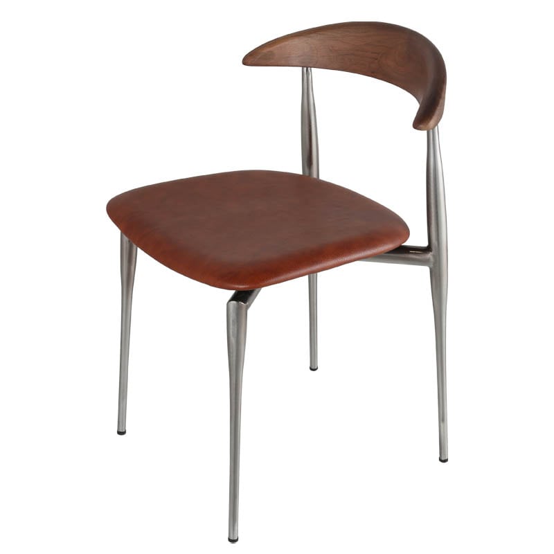 PHIL CHAIR BROWN SEAT