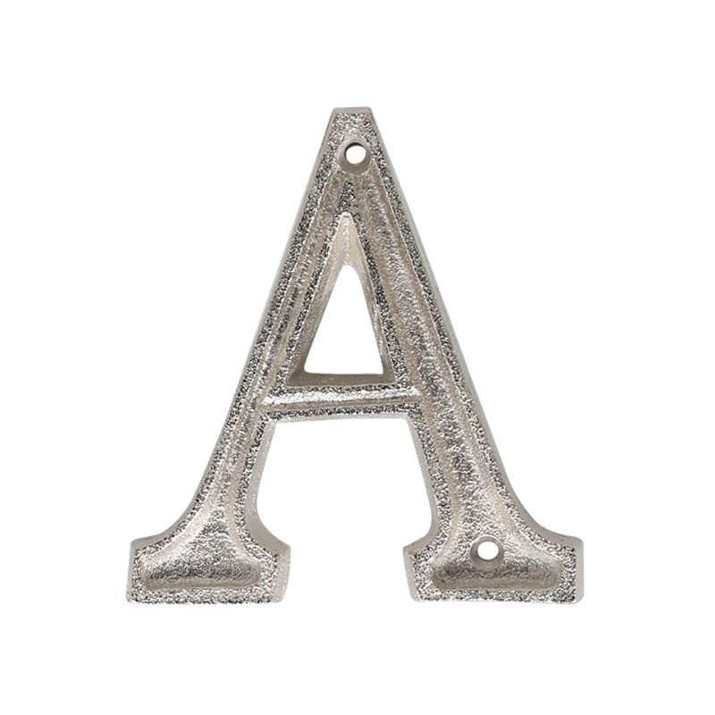 METAL LETTER 105 SILVER "A"