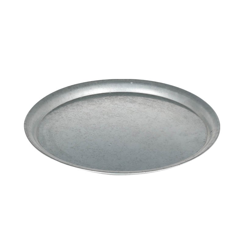 GALVANIZED ROUND TRAY L