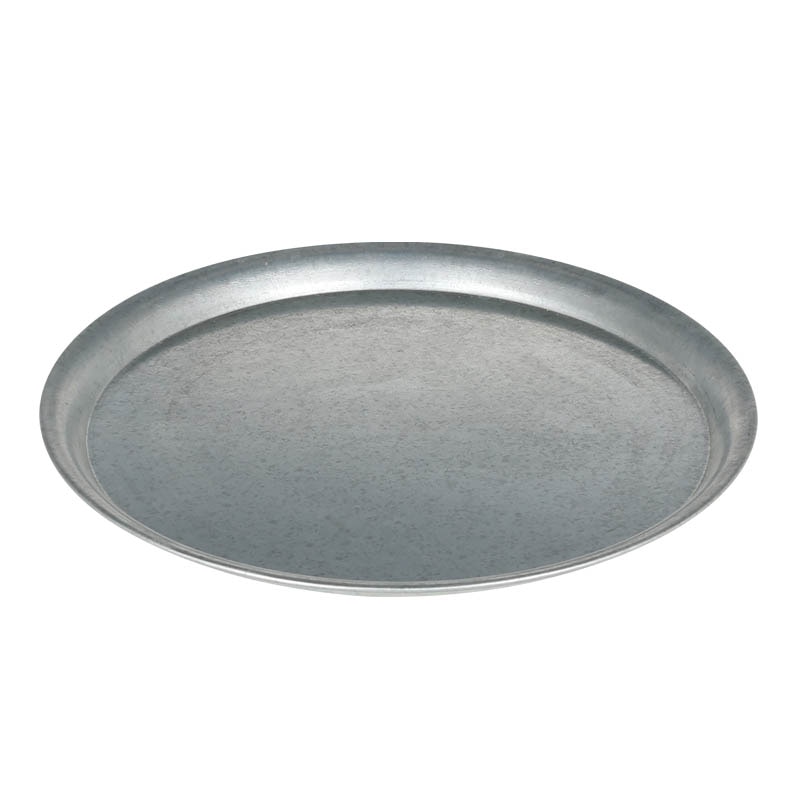 GALVANIZED ROUND TRAY XL