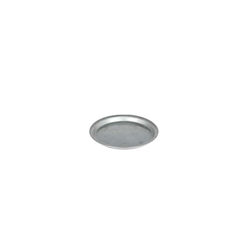 GALVANIZED ROUND TRAY XS