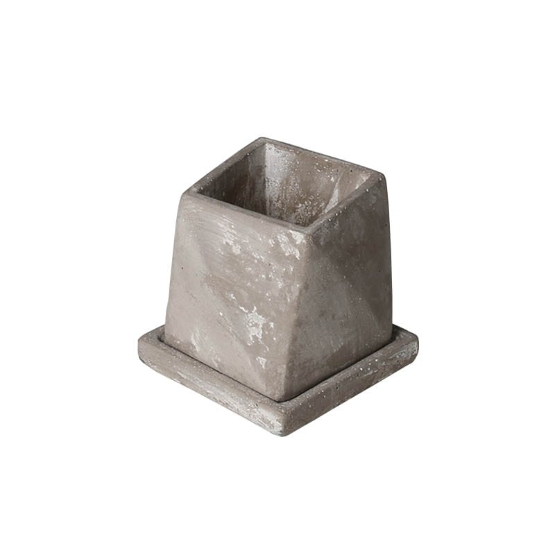 CEMENT POT TRAPEZOID