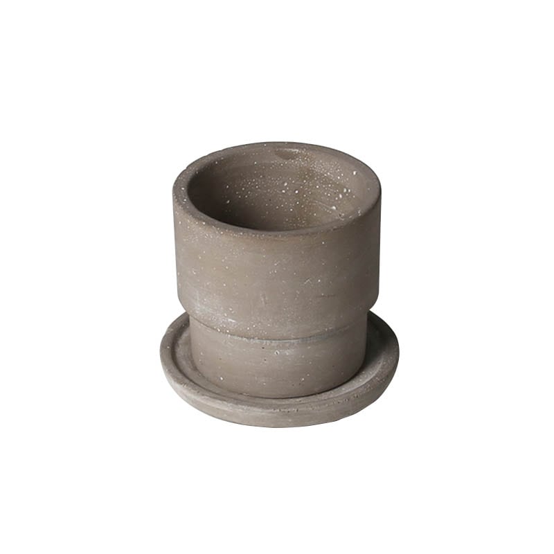 CEMENT POT ROUND XS