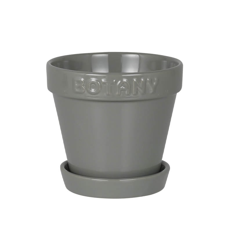 BOTANY POT 4 GRAY