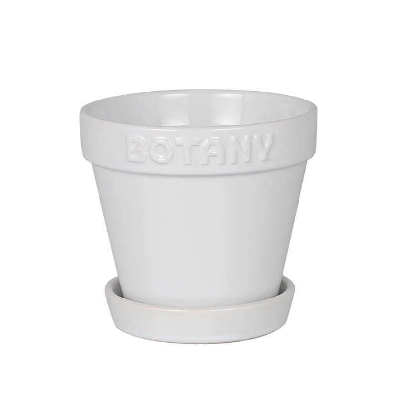 BOTANY POT 4 WHITE