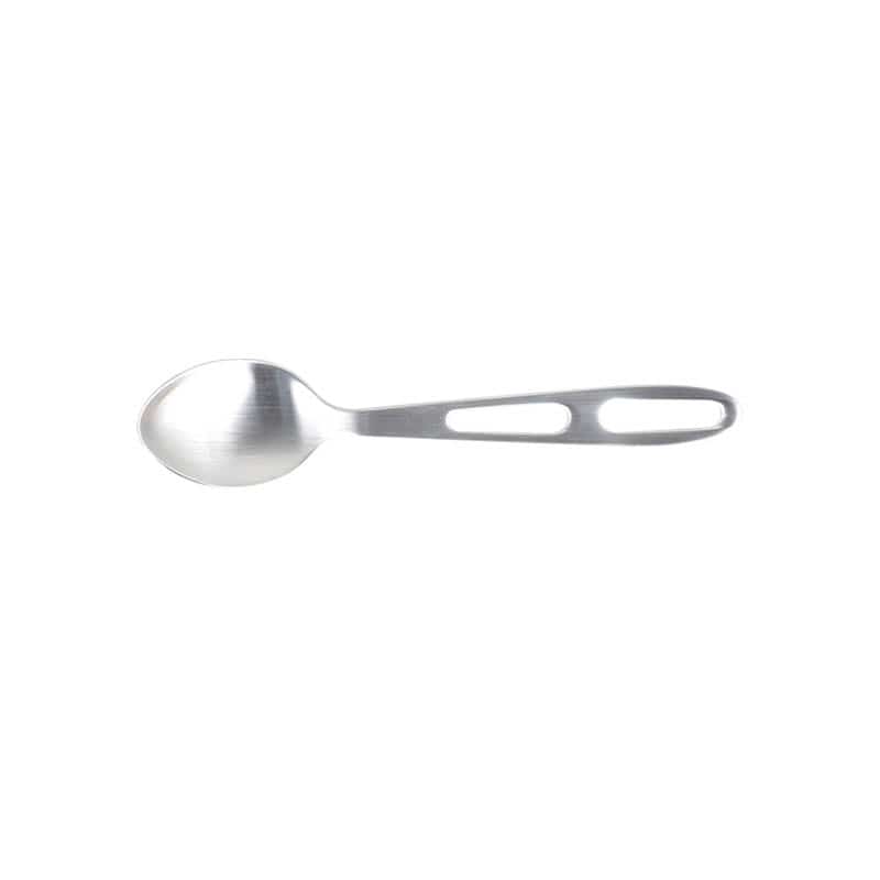 FLAT HANDLE CUTLERY COFFEE SPOON SATIN FINISH