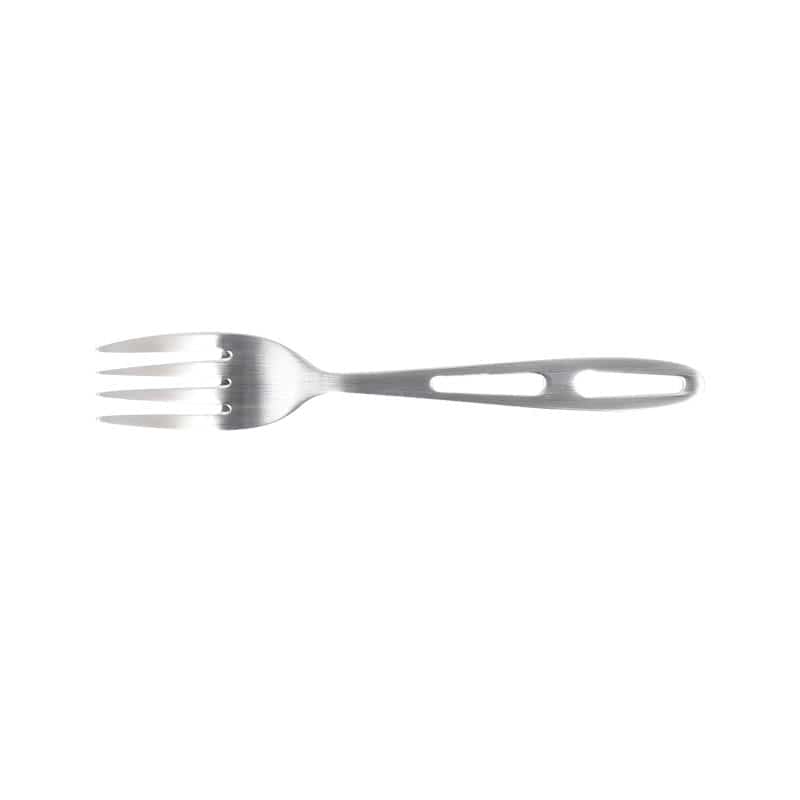 FLAT HANDLE CUTLERY CAKE FORK SATIN FINISH