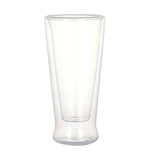 DOUBLE WALL GLASS TUMBLER 320ml