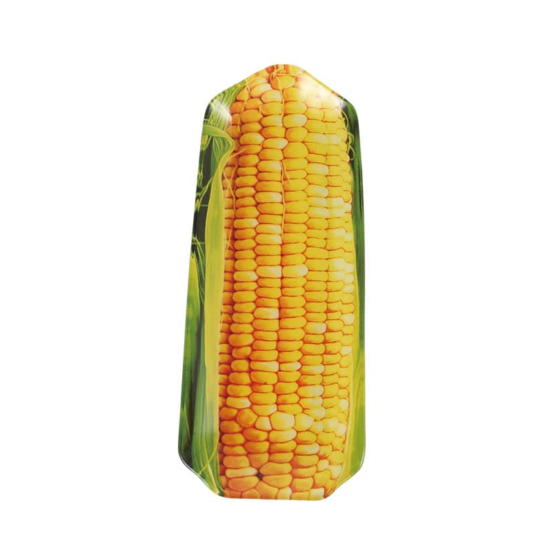 GLASS FARMER PLATE CORN