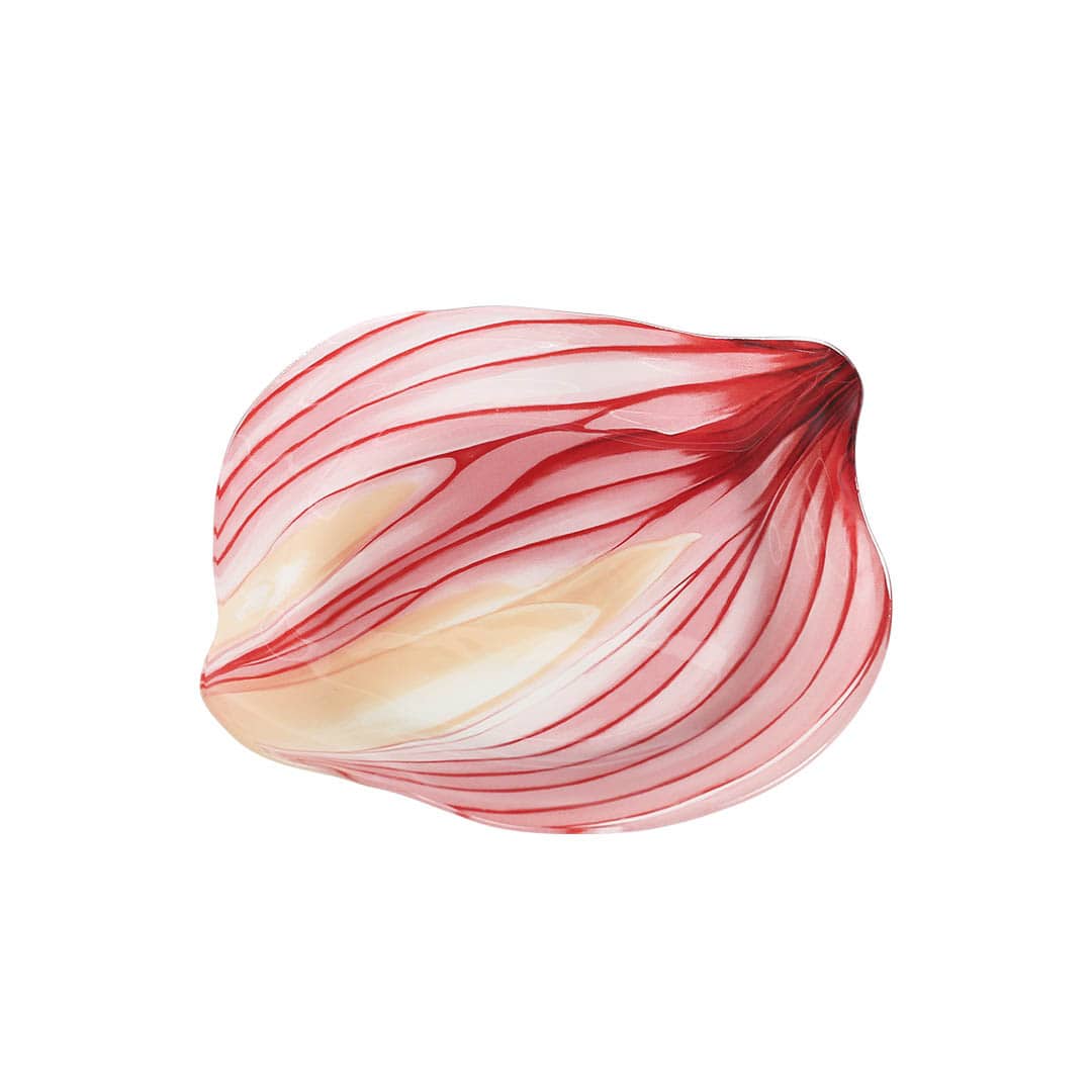 GLASS FARMER PLATE ONION