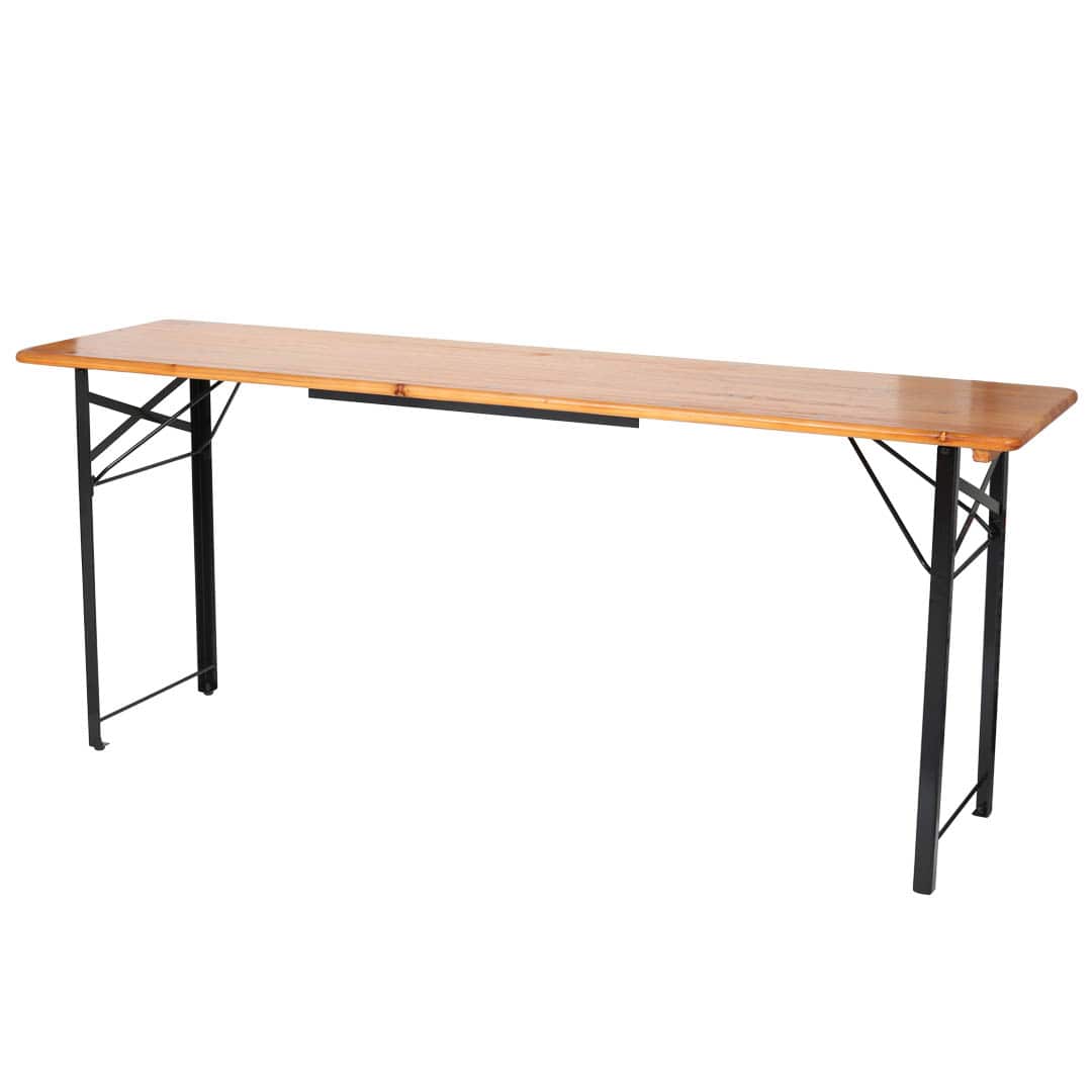 BEER TABLE 180 BLACK