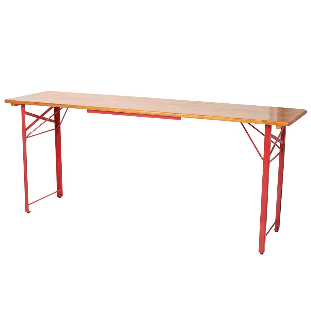 BEER TABLE 180 RED