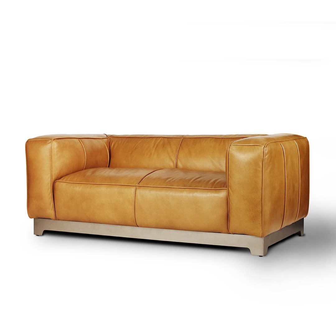 MASTER SOFA BROWN 2 SEATER