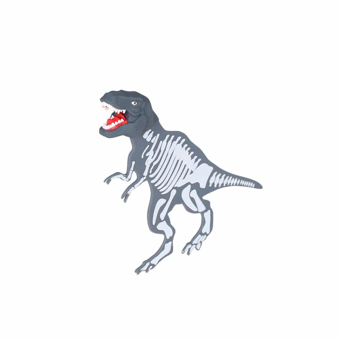 BOOKMARK DINOSAUR GRAY