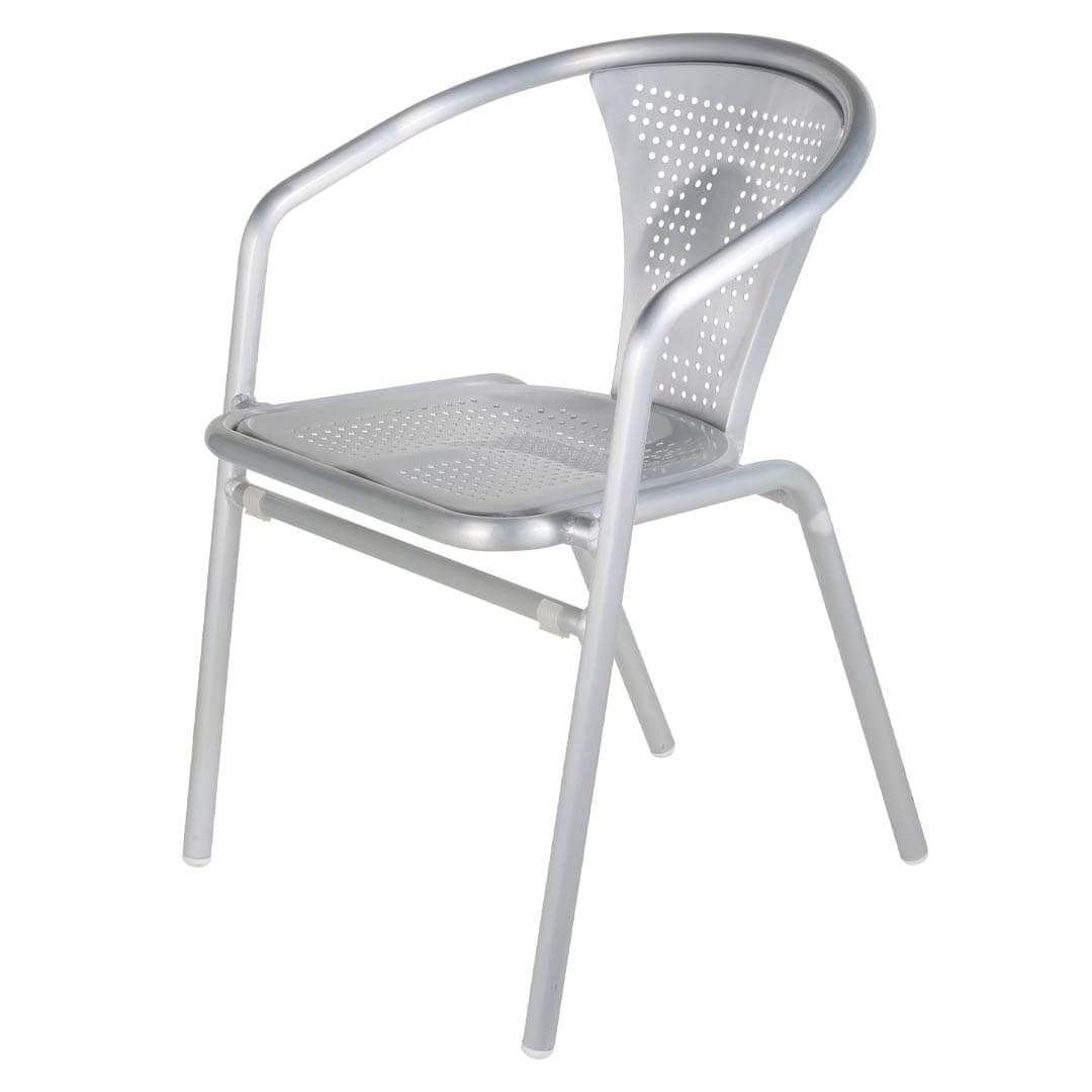 ALUMINIUM ERGO CHAIR LIGHT GRAY
