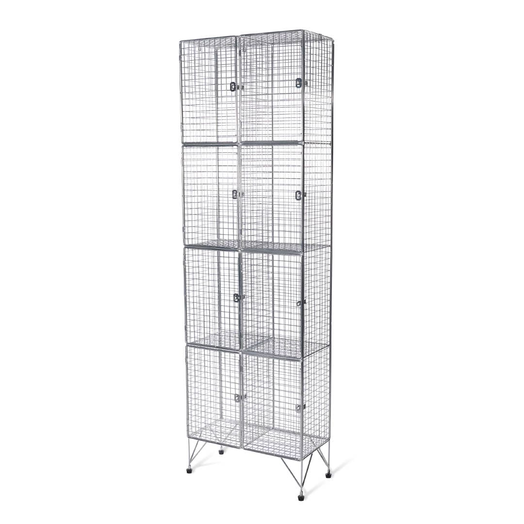 WIRE LOCKER 2 COLUMNS BY 4 LAYERS