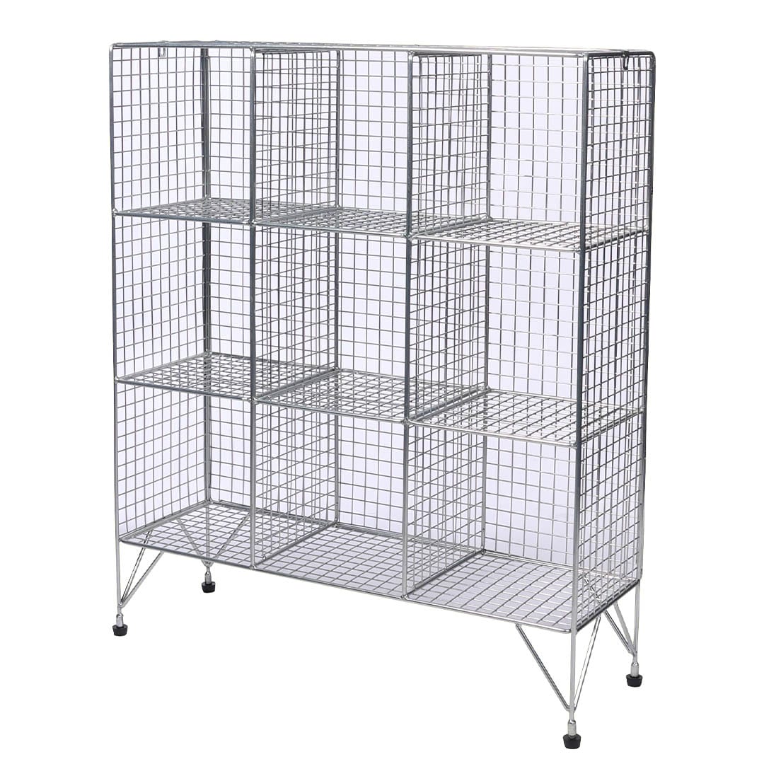 WIRE LOCKER 3 COLUMNS BY 3 LAYERS