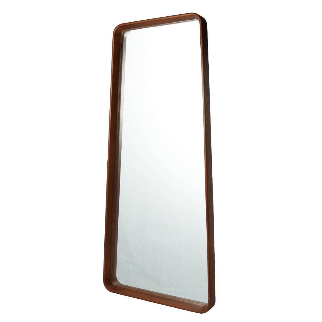 FLOOR MIRROR OAK FRAME