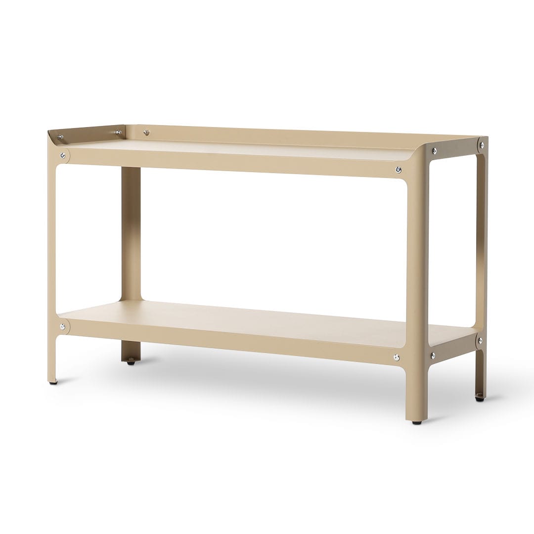 STEEL SHELF 2 LAYRES BEIGE